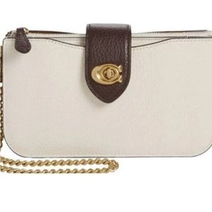 Coach crossbody bag with chain